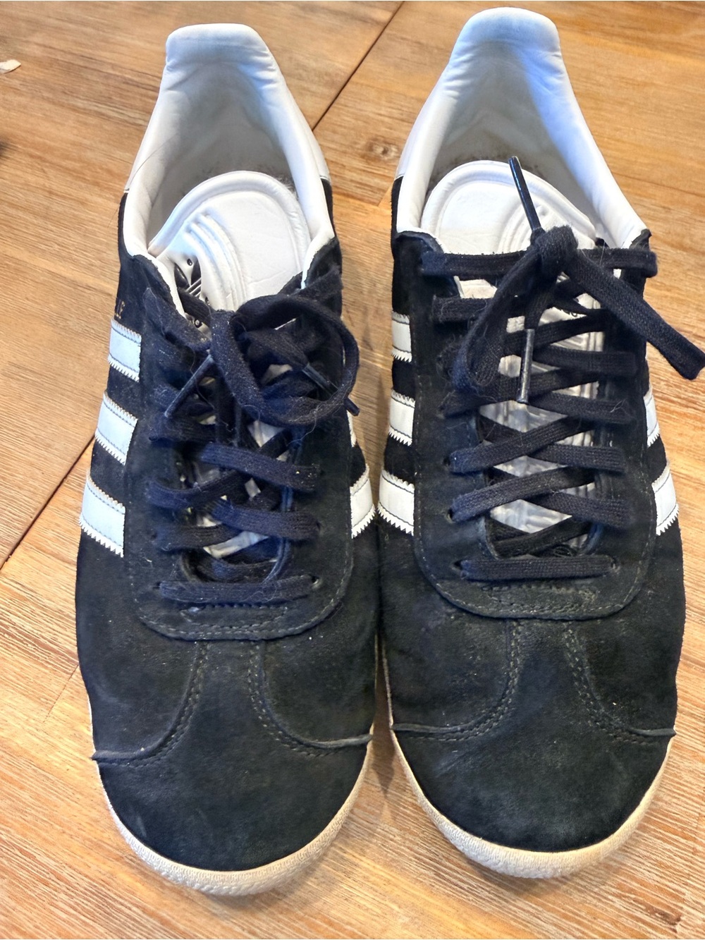 adidas women’s Black and White Low-Top Sneakers